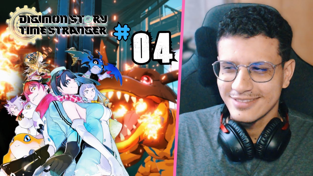 🔴LIVE - MINHA PRIMEIRA VEZ EM, Digimon Story Time Stranger #04