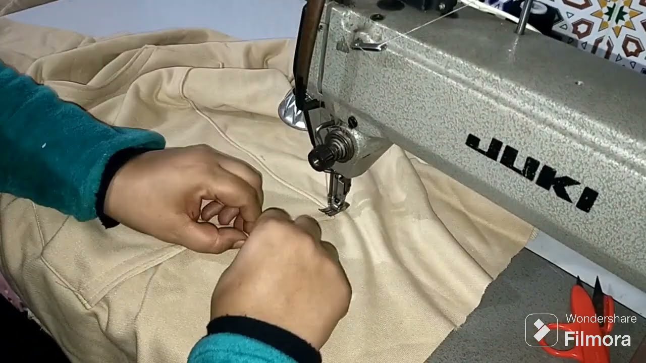 تفصيل وخياطة كابيشو سبور طويل سهل وانيق للمحجبات