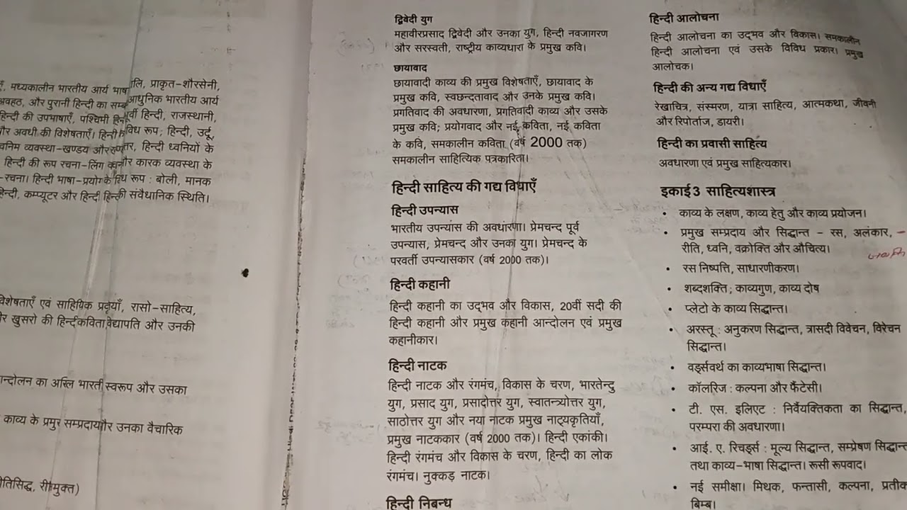 #UGC#NET #हिंदी साहित्य /परीक्षा से पहले पाठ्यक्रम पर एक नज़र/ महत्वपूर्ण तथ्यों का रिवीजन