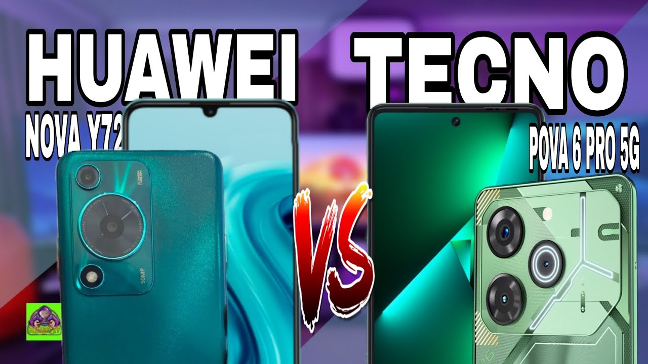 HUAWEI NOVA Y72 VS TECNO POVA 6 PRO 5G - FULL COMPARISON | DISPLAY | PERFORMANCE | CAMERA | PRICE
