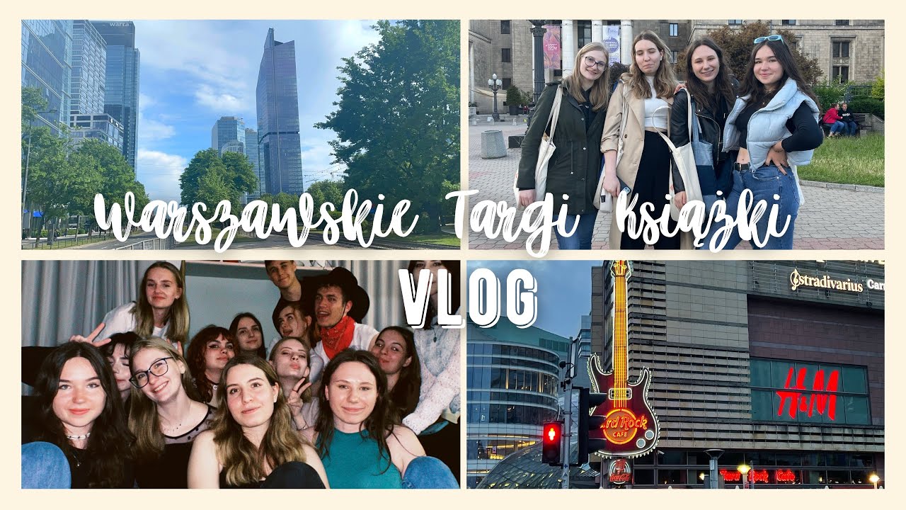 VLOG z WARSZAWSKICH targów książki 📚💗czyli cały bookstagram w jednym miejscu 🥰, książki i imprezy