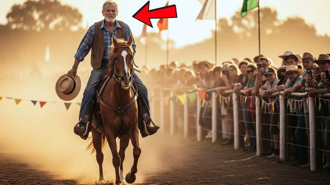 “O VELHO APOSTOU TUDO QUE TINHA NO CAVALO MANCO… E CALOU A BOCA DE TODA A CIDADE”