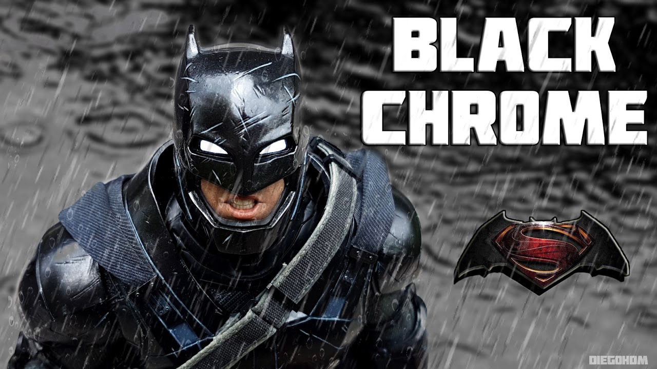 Hot Toys Armored Batman Black Chrome BVS Review BR / DiegoHDM