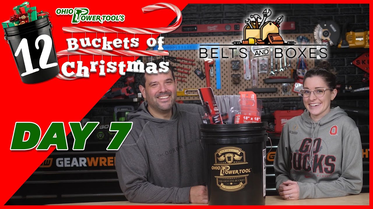 GIVEAWAY!! Ohio Power Tool's 12 Buckets of Christmas - Day 7