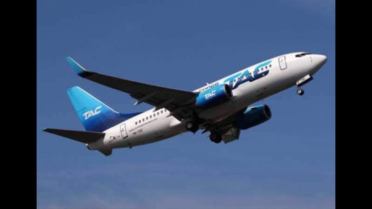 TAC LANDING IN BRAZZAVILLE
