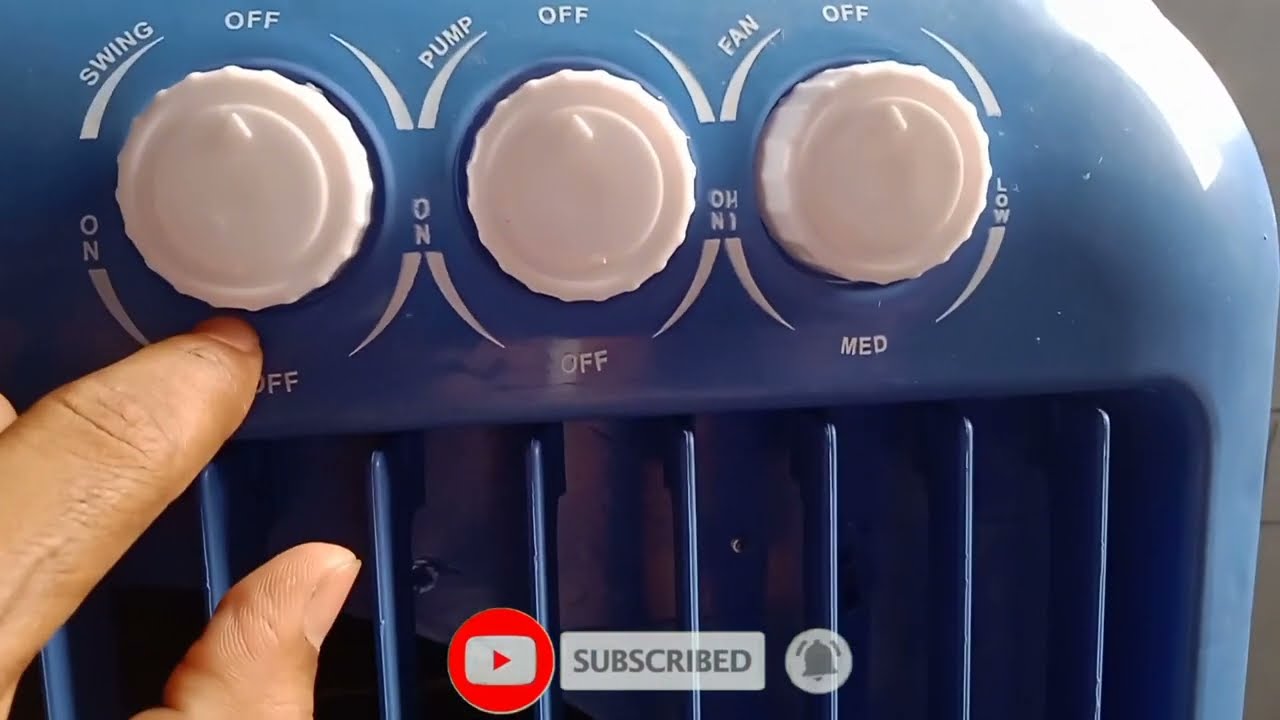 air cooler fan न्यू कूलर सेटअप and  नया कूलर चालू कैसे करें