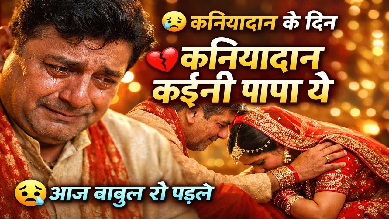 कनियादान कइनी 😭|| पापा के रोते आँख, बिटिया के कनियादान 💔 || Emotional Bhojpuri Vivah Song 2026
