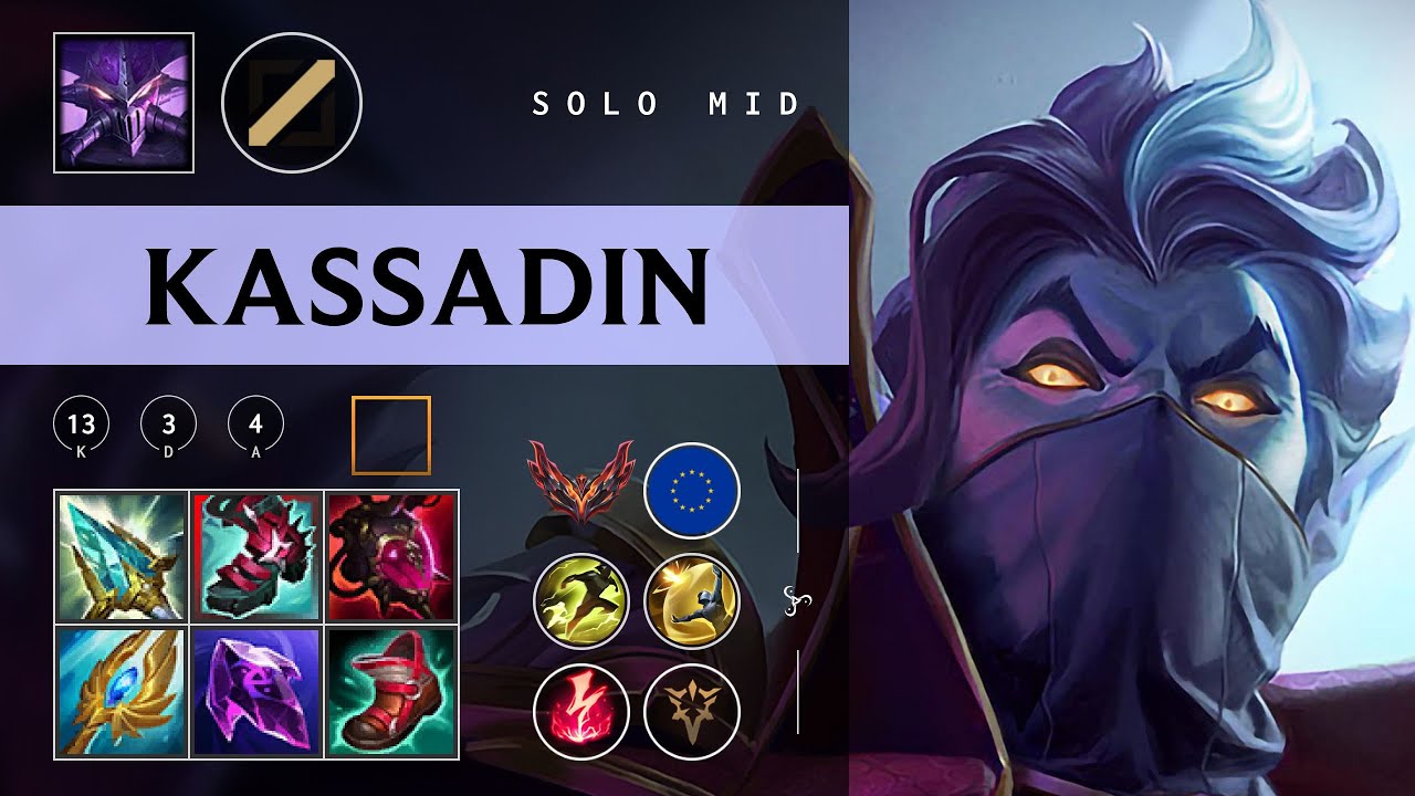 Kassadin Mid vs Smolder - EUW Grandmaster Patch 26.02