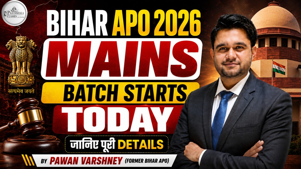 Bihar APO 2026 Mains Batch Starts TODAY 🔥 | Complete Mains Preparation | Pawan Varshney