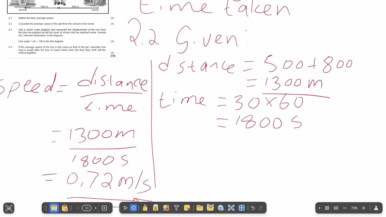 Grade 10 Physical Sciences Paper 1 | Speed, Distance and Time | Displacement, Velocity and Time