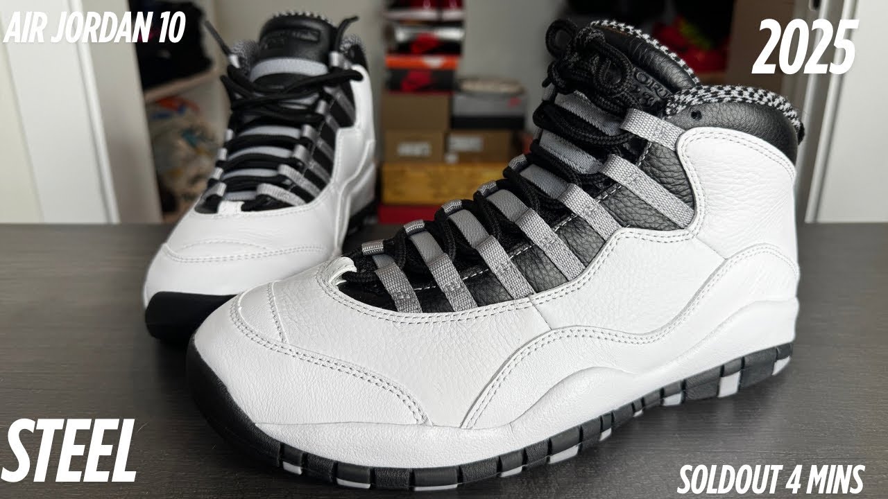 The Energy Changed After 4 Minutes Air Jordan 10 Steel 2025