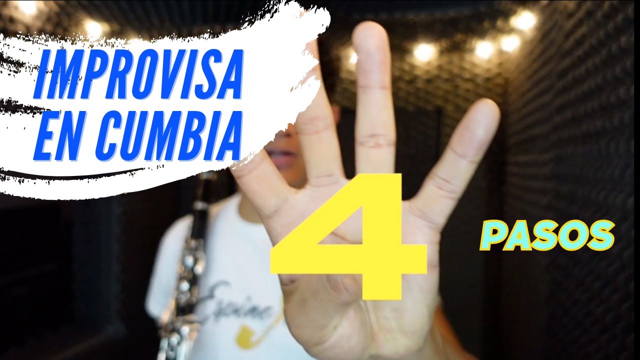 Cómo IMPROVISAR en cumbia con 4 pasos sencillos