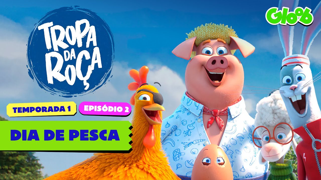 DIA DE PESCA | A TROPA DA ROÇA | EPISÓDIO 02 COMPLETO | Mundo Gloob