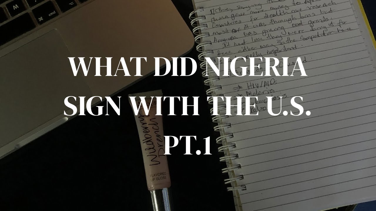 What did Nigeria sign with the US pt.1 | America First Global Healthcare Strategy 
