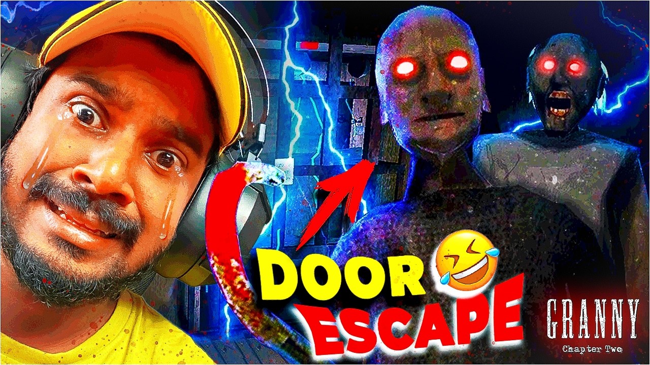 MAIN DOOR 🚪⚡ ESCAPE 🏃🏻‍♂️💨 FROM GRANNY'S HOUSE… 😱😰| GRANNY 2 #horrorgaming #gameplay #horrorstories