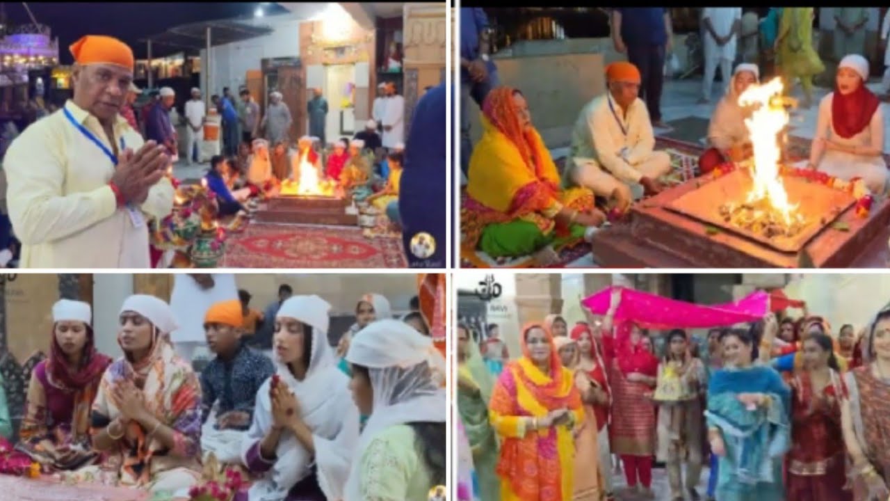 MAA ADISHAKTI HAWAN YAGYA || AT SHRI LAXMI NARAYAN TEMPLE KARACHI || (@lataravi )
