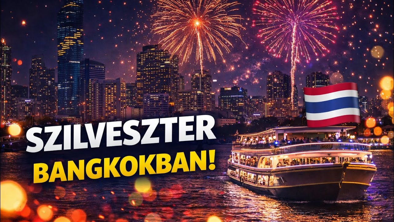 🇹🇭T&eacute;lisz&uuml;net Thaif&ouml;ld&ouml;n - Szilveszter Bangkokban 2/2 I Nagycsal&aacute;d a nagyvil&aacute;gban