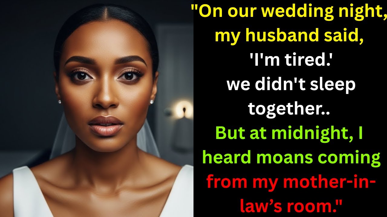 “On My Wedding Night, I Heard Moans From My Mother‑in‑Law’s Room — The Woman Was My Maid of Honor…”