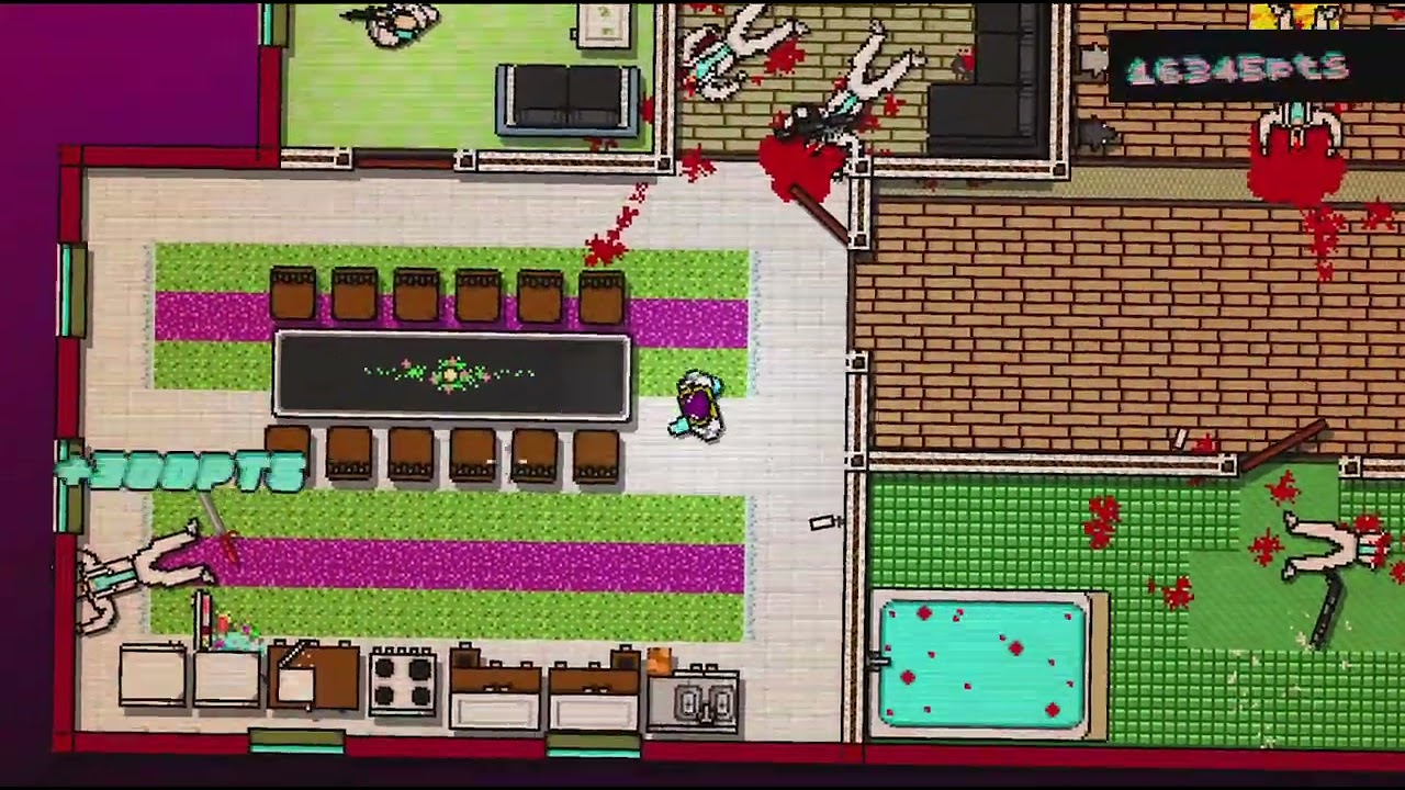 Hotline Miami save the girlfriend jacket whit brandon