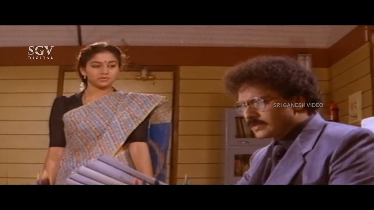 Wife Shocked to See Ravichandran in Director Position - Mane devru kannada movie part-5