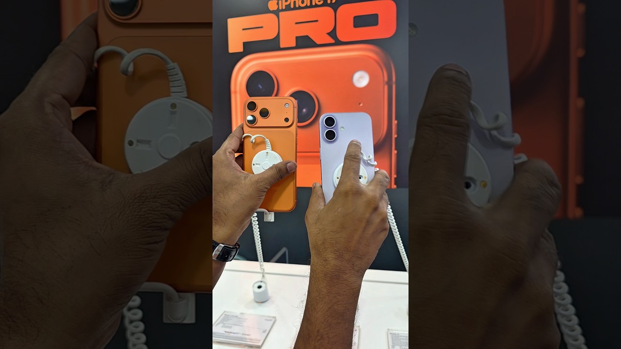 iPhone 17 vs iPhone 17 Pro🔥 