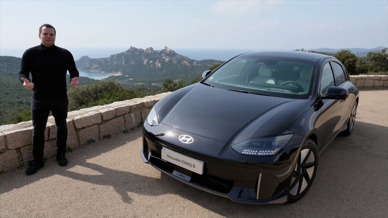 Mission routes corses pour la Hyundai IONIQ 6