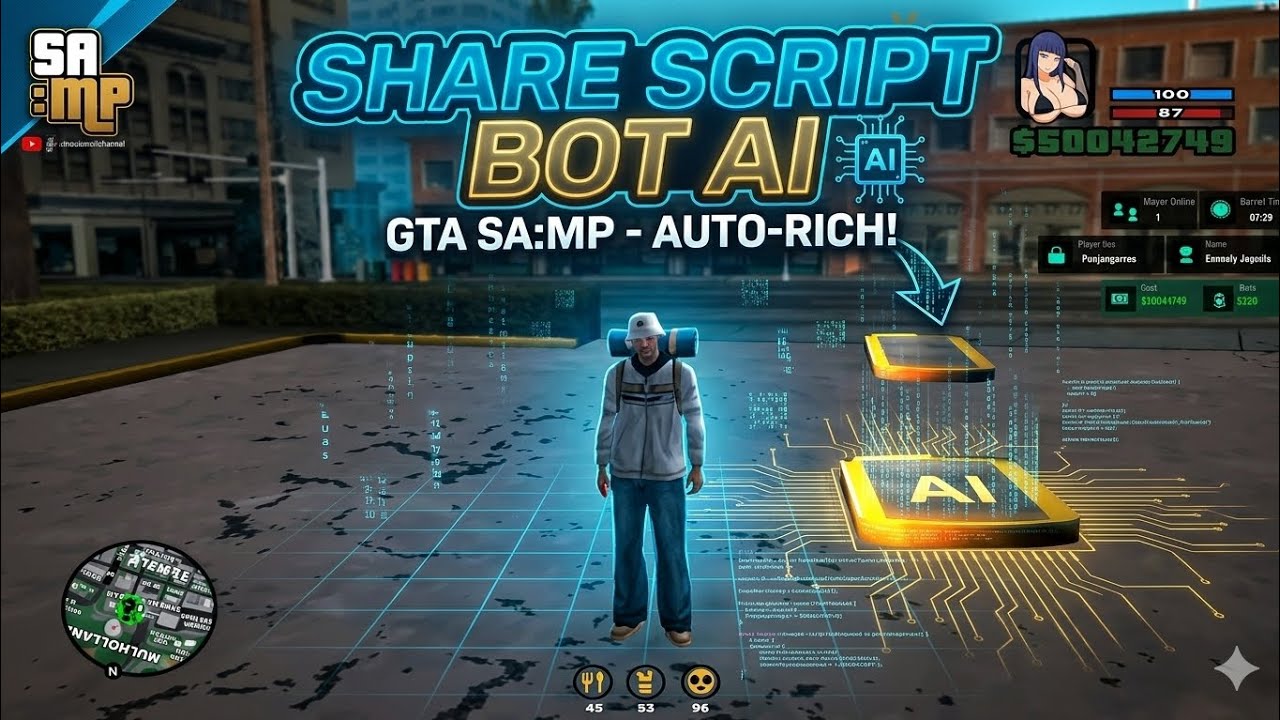 SHARE SCRIPT BOT AI | untuk server samp kamu