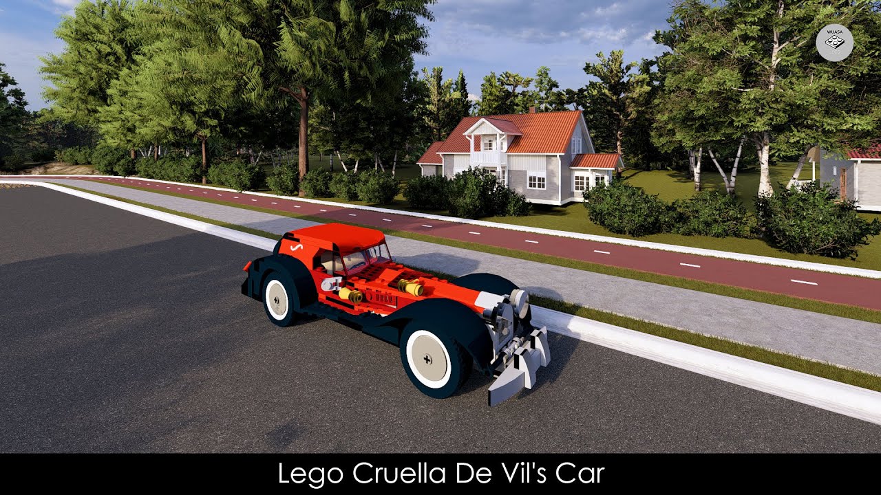 Lego Disney Cruella De Vil's Car 43277 done in Studio 2.0 | Speed Build