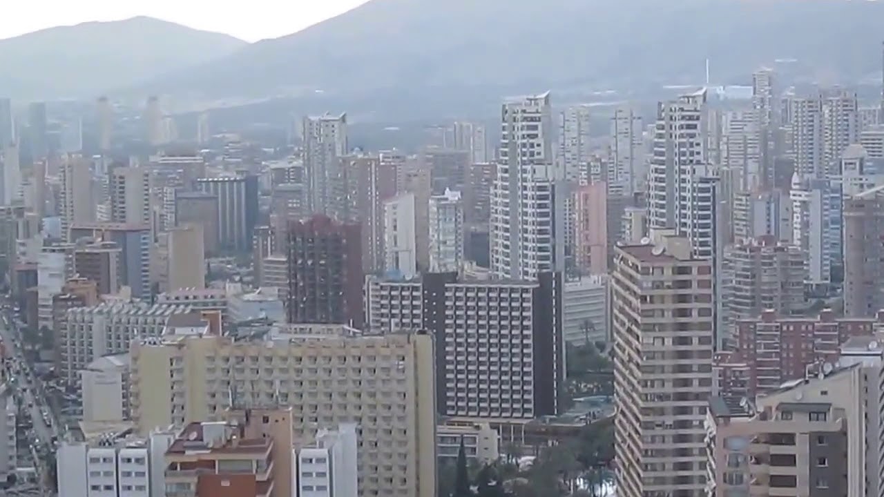 The Famous Benidorm Skyline