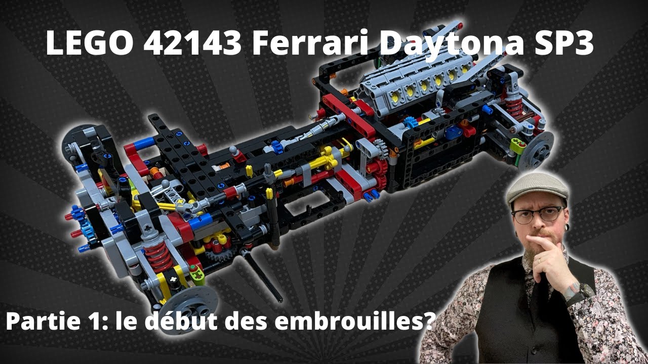 LEGO TECHNIC 42143,LA FERRARI DAYTONE SP3,Partie 1:Le début des embrouilles? Review/Test en FRANCAIS