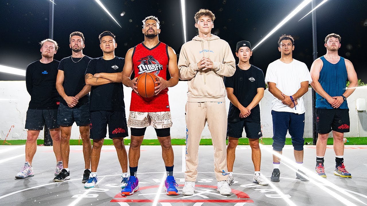 Things got INTENSE! 4v4 TTG Basketball Runs