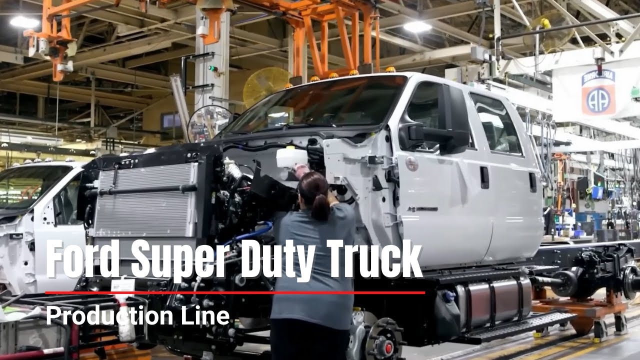 Ford Super Duty Production |  How Truck is Made