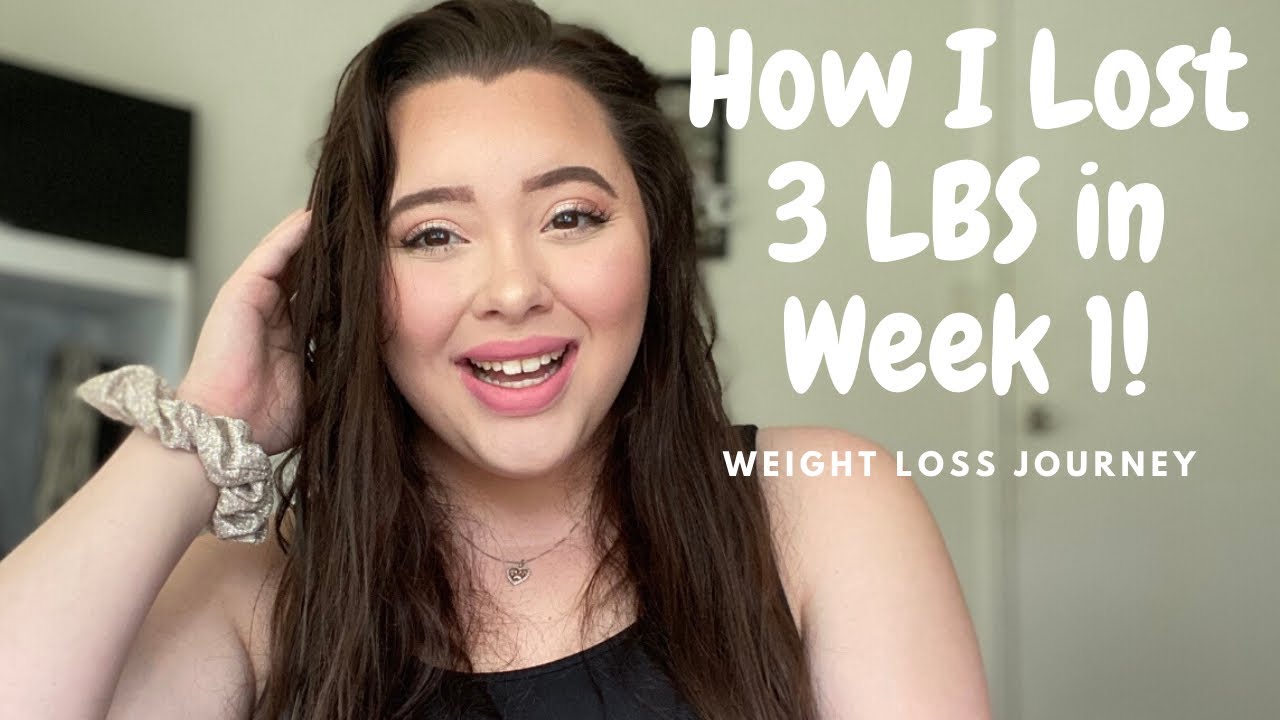 Weight loss Journey Update Week 1
