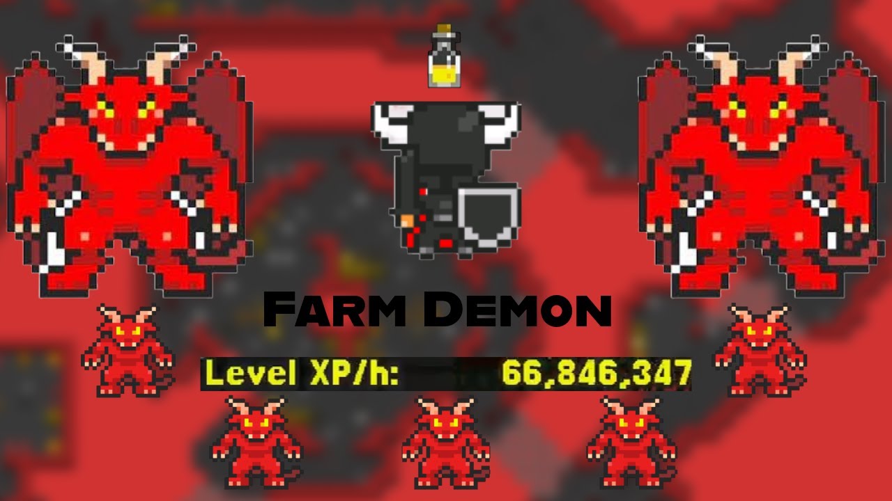 Rucoy online Farm Demon Part 2