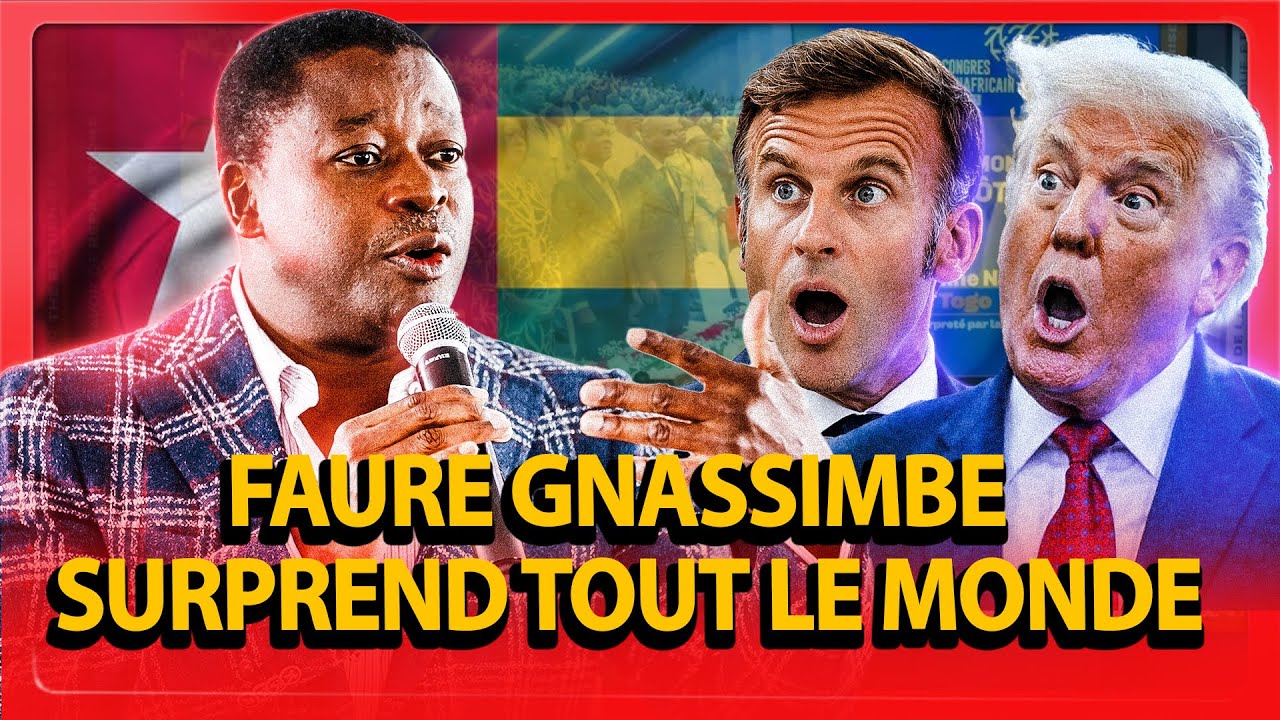 Un discours qui surprend tout le monde surtout venant du Togo