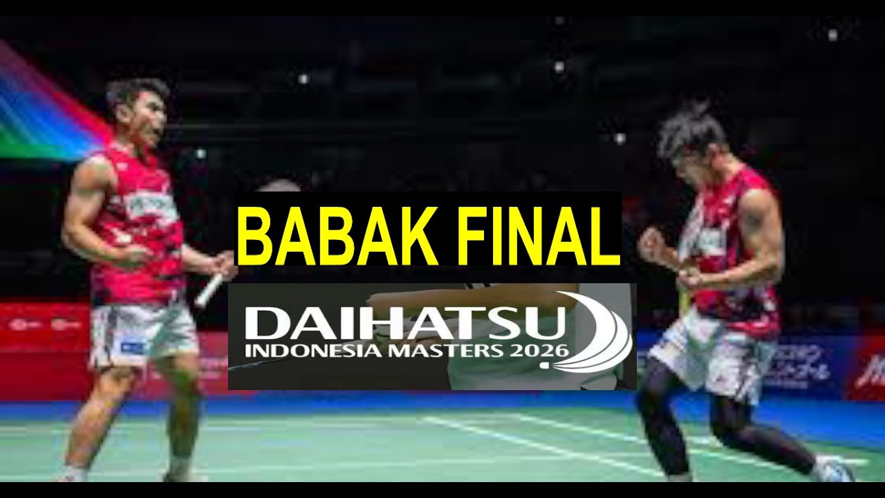 🔴liveFINAL-GOH Sze /Nur Izzudin(MAS)vs(IND)Raymond/Nikolaus DAIHATSU Indonesia Masters 2026 score