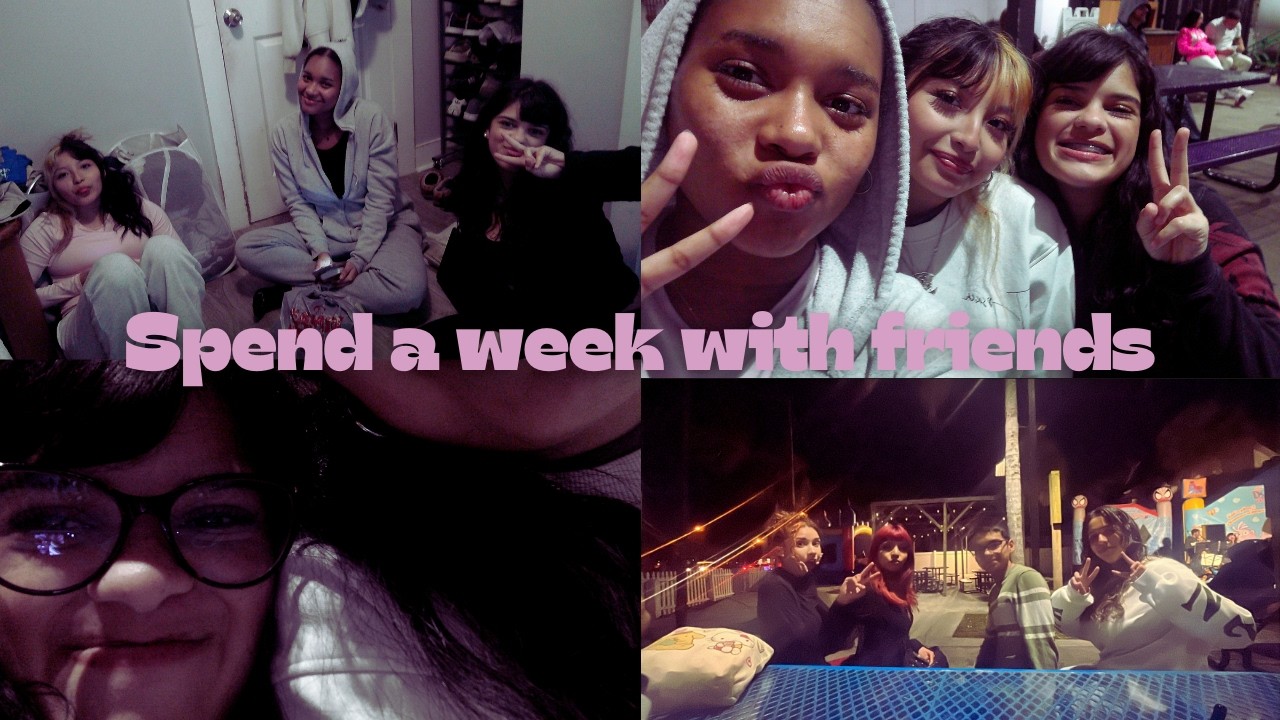 Hanging out with the same people for a week!!