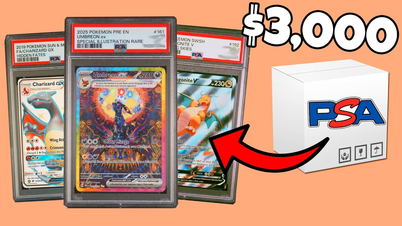 Unboxing a $3,000 PSA Pokémon Return...