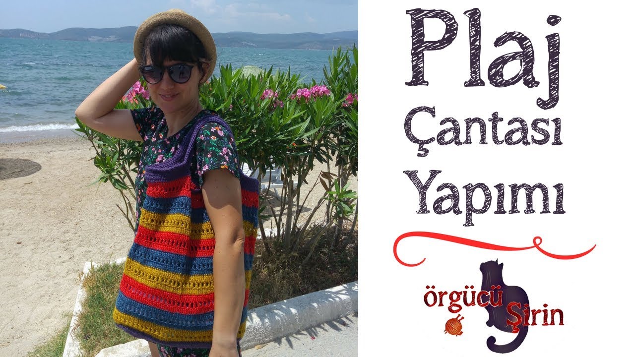 Plaj Çantası Yapımı / Örgü Çanta Modelleri
