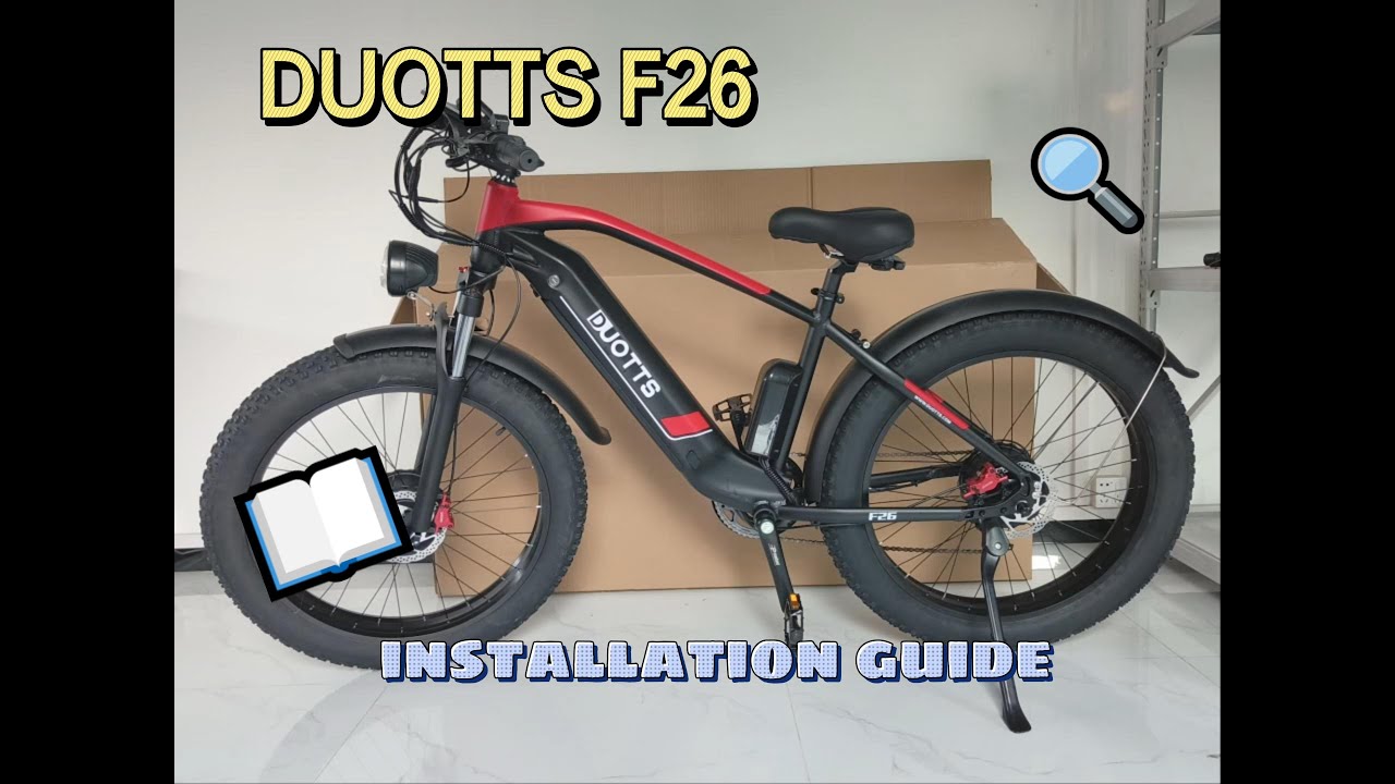 DUOTTS F26 Fat Tire SUV Electric Bike Unboxing and Installation Guide - OOLACTIVE