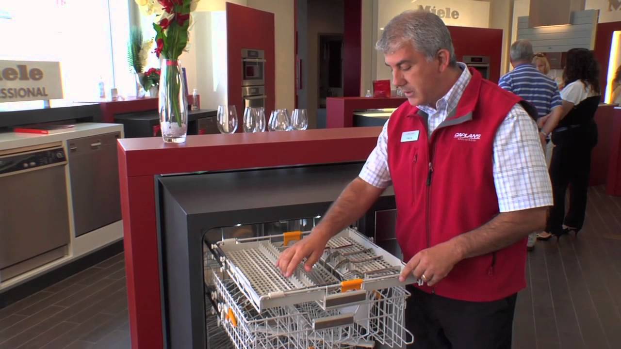 Miele Futura Diamond Dishwasher at the Miele Gallery Caplan's
