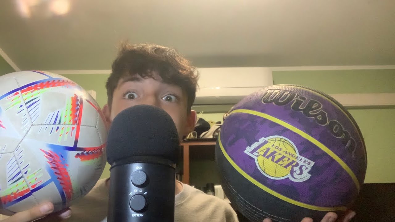 ASMR Con Balones de Basket / Fútbol