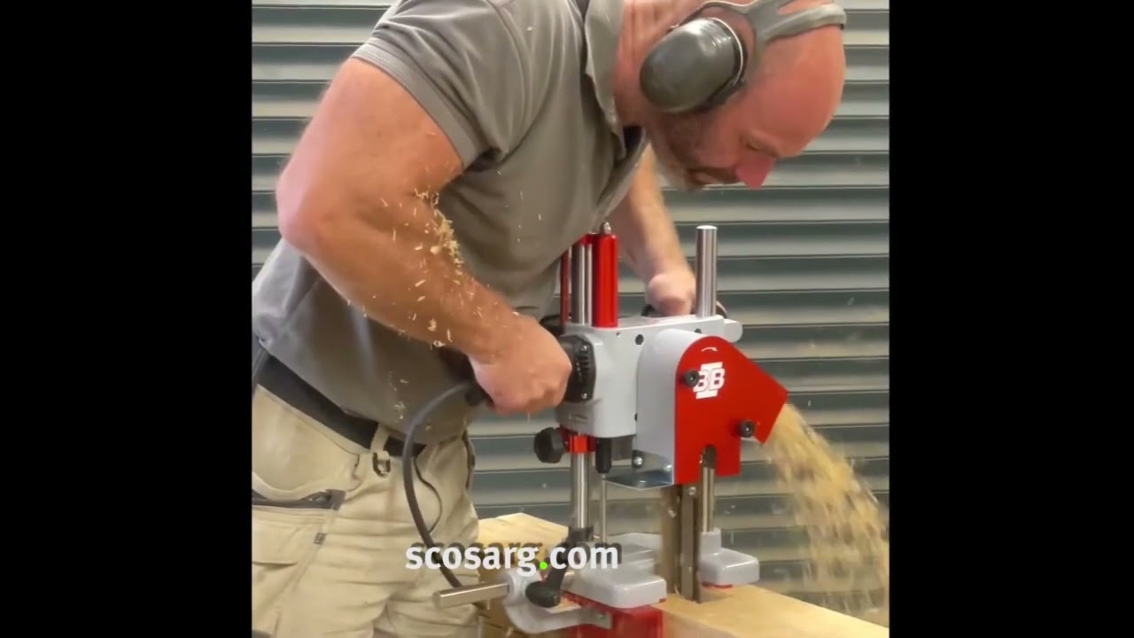 Bruhwiler SwissPro KSP Portable Chain Mortiser: Simon Bowler says &lsquo;It's FAST&rsquo; @scosarg