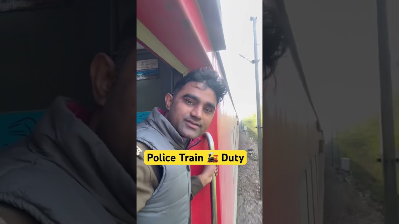 Police 🚊 Train Duty Vlog