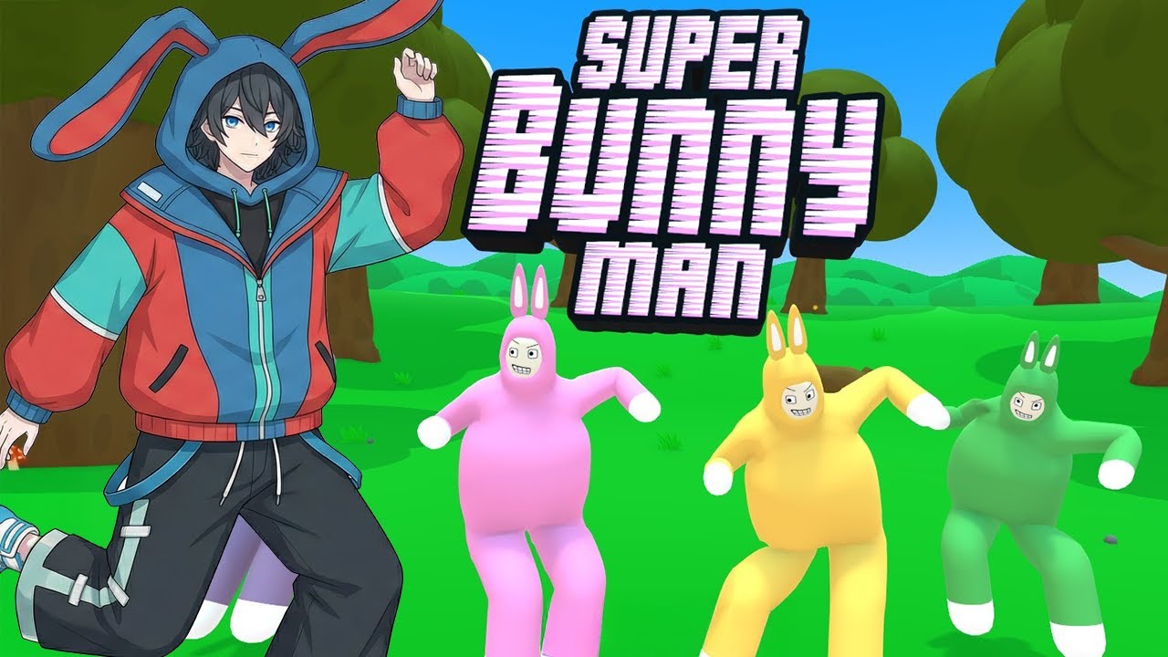 【Super Bunny Man】年末だからスーパーバニーマンで笑いましょう【雨音ソラ×Akuma】