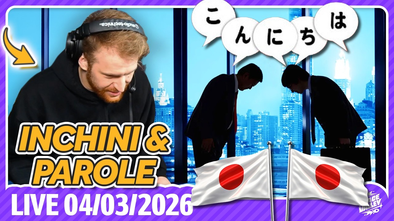 Tonno impara il giapponese! - Space Valley Live del 4/03/26