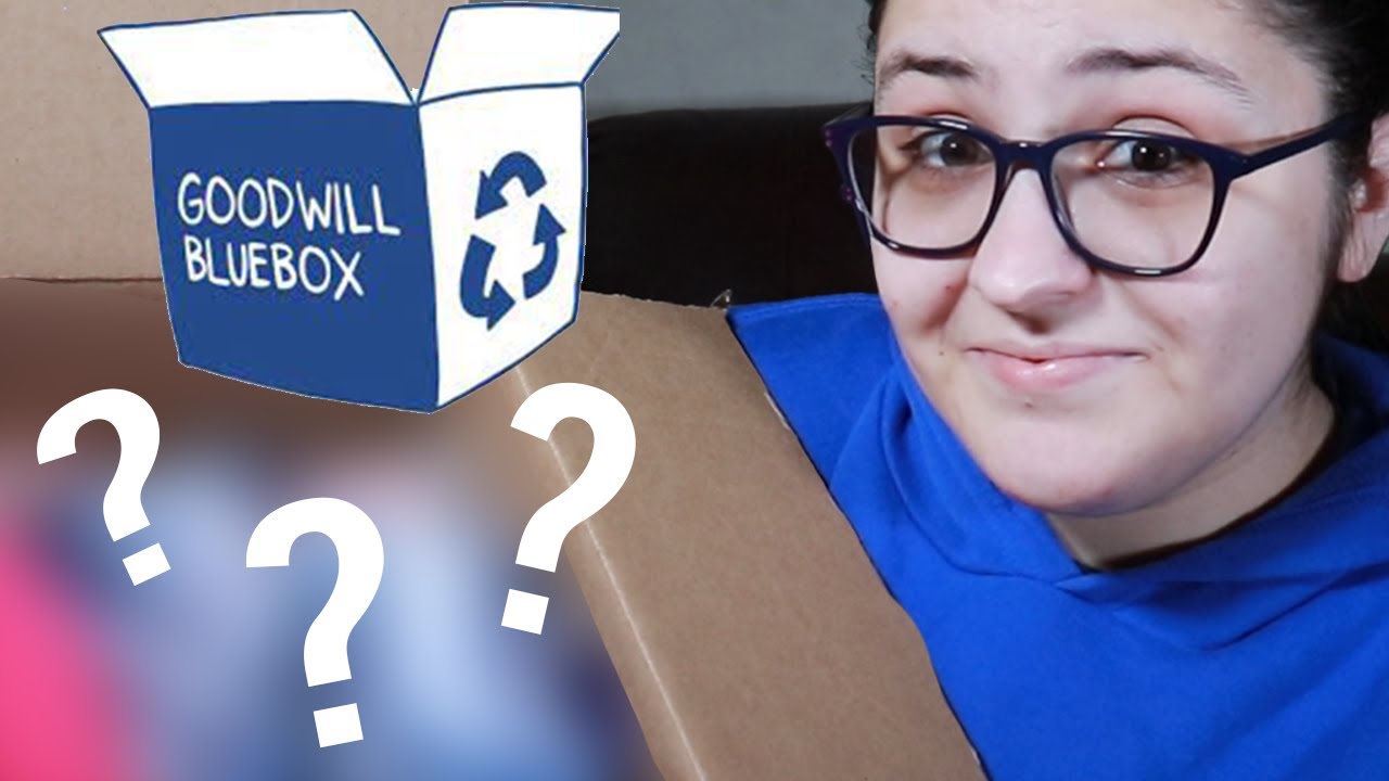 Goodwill Blue Box Unboxing & Try-On | Reseller Mystery Box Review
