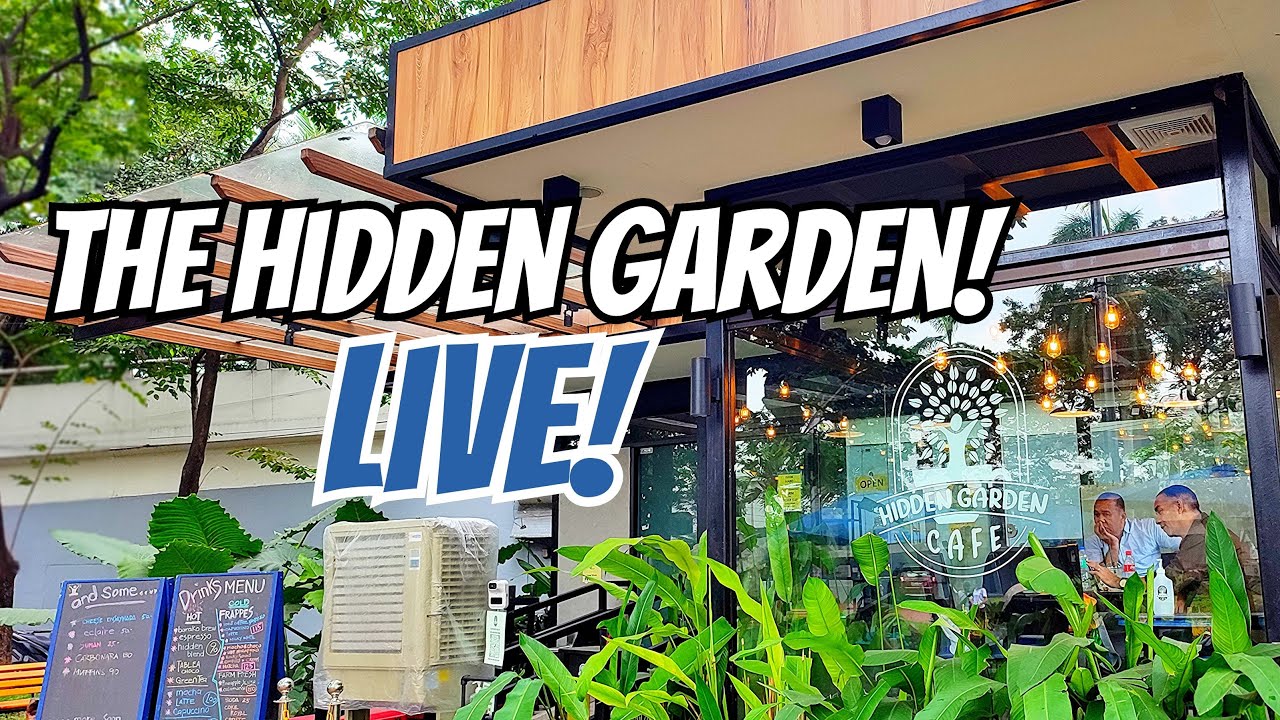 Chill lang Muna! Hidden Garden Cafe!