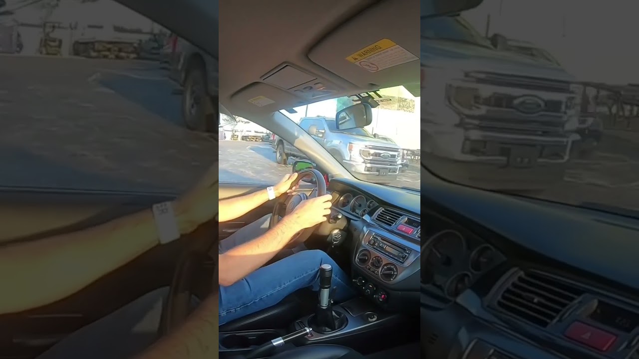1100hp Sequential Evo making a rip. First gear goes 75mph! #evo#sequential#sequentialgearbox#4g63