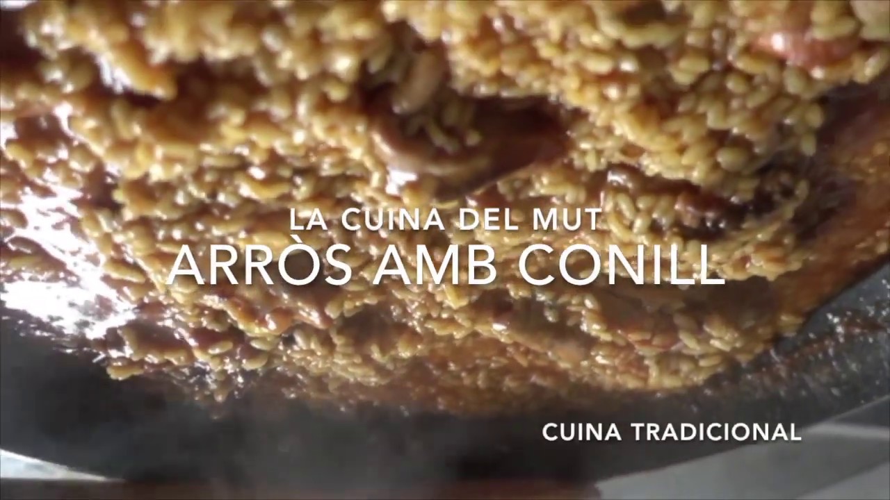 Arr&ograve;s de conill, amb el Cuiner Mut